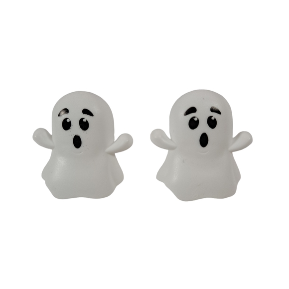 Lot Of 26 Halloween Rings & 2 Scripts Cake Toppers Skull Ghost Frankenstein NWOP - Picture 7 of 8